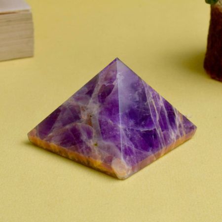 Amethyst pyramid
